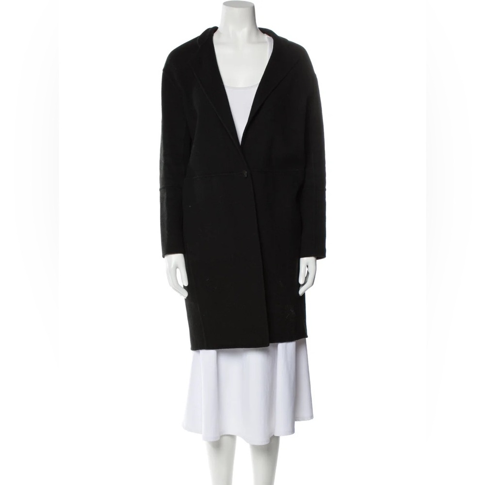 Rag & Bone Black Wool Pea Coat, Size 6